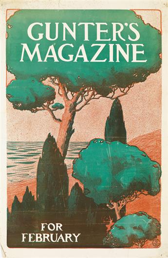 VARIOUS ARTISTS. [LITERARY MAGAZINES.] Two posters. Each approximately 20x14 inches, 50x35 cm.